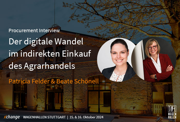 Beate Schönell, Teamleiterin Einkauf , und Patricia Felder, Bereichsleitung Einkauf, bei der Raiffeisen Waren-Zentrale Rhein-Main (RWZ) werden am 16. Oktober in den Wagenhallen Stuttgart darüber sprechen, wie eines der größten Agrarhandelshäuser Deutschlands den digitalen Wandel im Einkauf angeht.